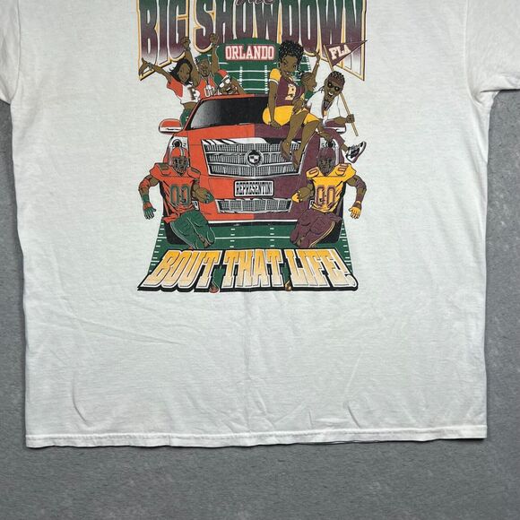 HBCU Orlando Classic TShirt XL FAMU Bethune Cookman Florida A&M College Football - Picture 3 of 9